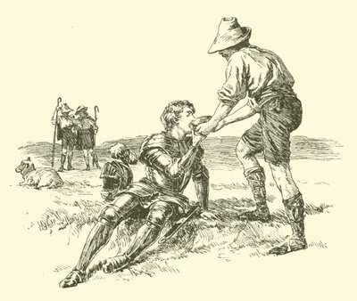 Sir Calidore, Ridder van beleefdheid, De zoektocht naar het blatante beest door Arthur George Walker