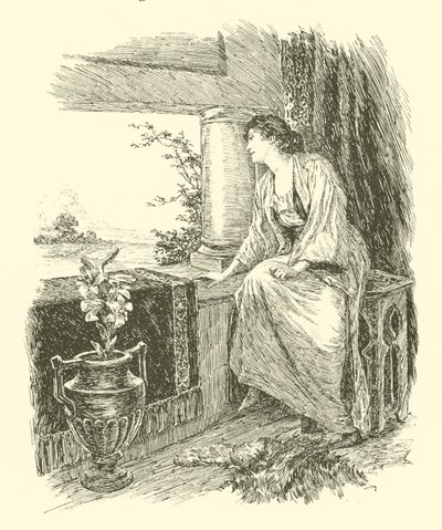 De avonturen van Sir Artegall, Het Huis van Bedrog (gravure) door Arthur George Walker