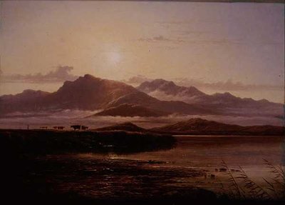 Ochtend aan de Oever van een Loch door Arthur Gilbert