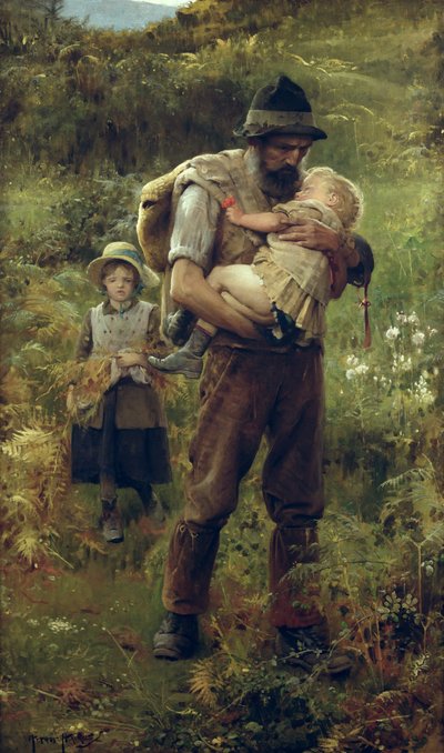 Een zware last door Arthur Hacker