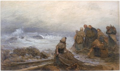 De oogst van de zee door Arthur Hardwick Marsh