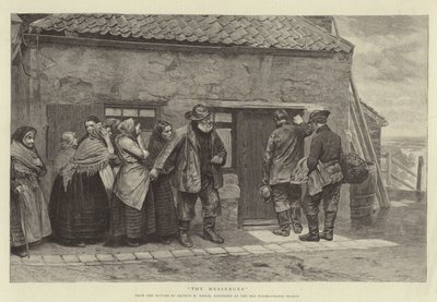 De boodschapper door Arthur Hardwick Marsh