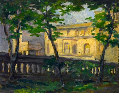 Uitzicht vanaf Carlton House Terrace door Arthur Haythorne Studd