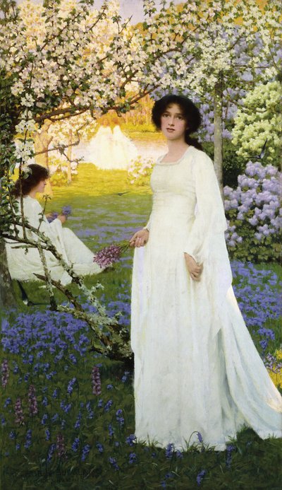Lente, 1896 door Arthur Herbert Buckland