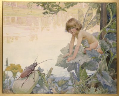 De Fee en de Kever, 1922 door Arthur Herbert Buckland