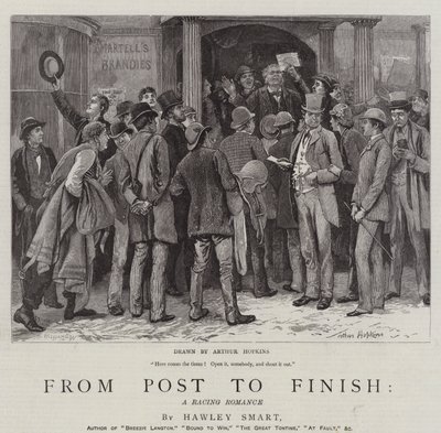 Van Post tot Finish, een race-romance door Arthur Hopkins
