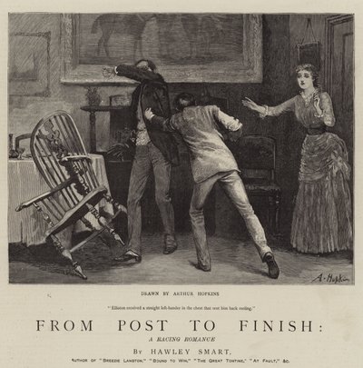 Van post tot finish, een race-romance door Arthur Hopkins