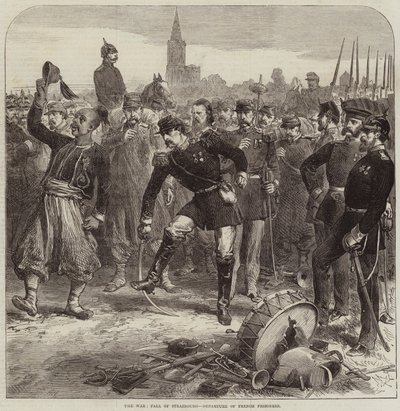 De Oorlog, Val van Straatsburg, Vertrek van Franse Gevangenen door Arthur Hopkins