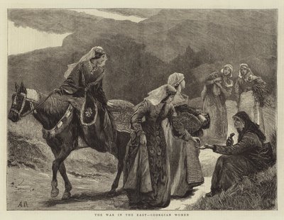 De Oorlog in het Oosten, Georgische Vrouwen door Arthur Hopkins
