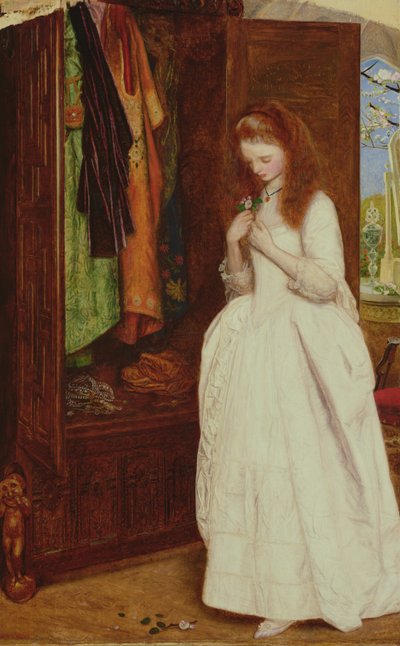Belle en het Beest door Arthur Hughes