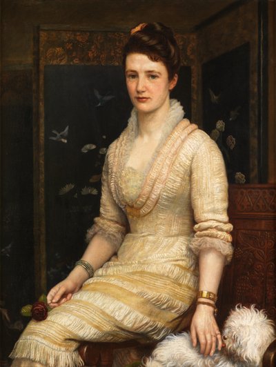 Gertrude Fearon door Arthur Hughes