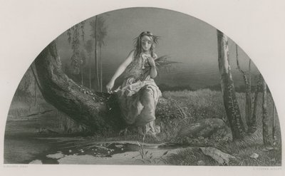 Ophelia, Hamlet door Arthur Hughes