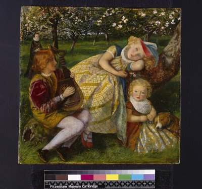 De koninklijke boomgaard, ca. 1858 door Arthur Hughes