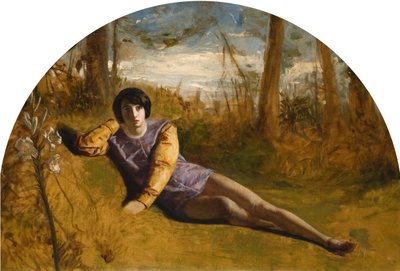 De Jonge Dichter, 1849 door Arthur Hughes