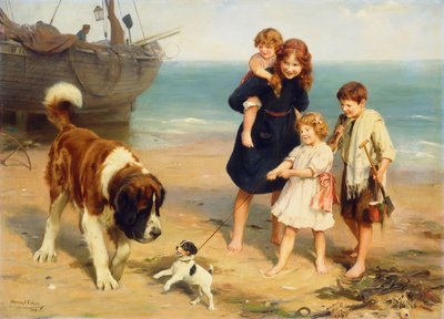 Zomerplezier door Arthur John Elsley
