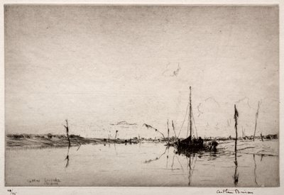 Oestergronden door Arthur John Trevor Briscoe