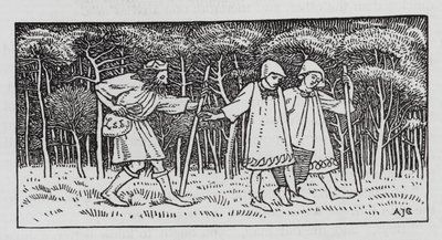 Hans Christian Andersen: De elfenheuvel door Arthur Joseph Gaskin
