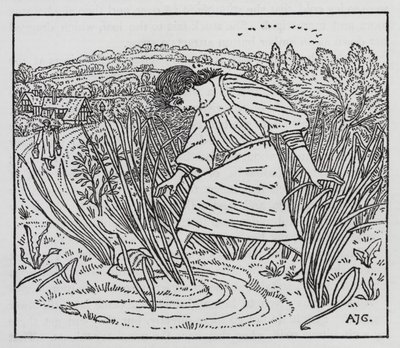 Het Meisje dat op het Brood Trapte door Arthur Joseph Gaskin