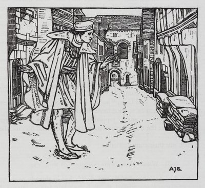 Hans Christian Andersen: De Geluksschoenen door Arthur Joseph Gaskin