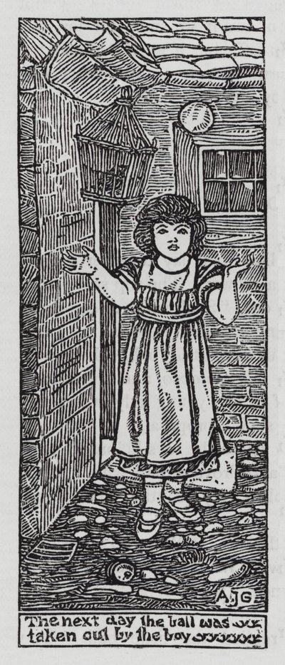 Hans Christian Andersen: De geliefden door Arthur Joseph Gaskin