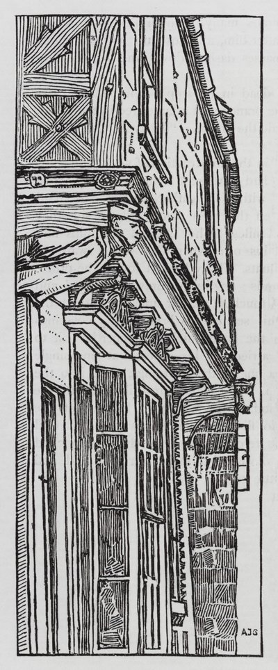 Hans Christian Andersen: Het oude huis door Arthur Joseph Gaskin