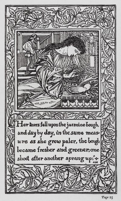 Hans Christian Andersen: De Rozen Elf door Arthur Joseph Gaskin