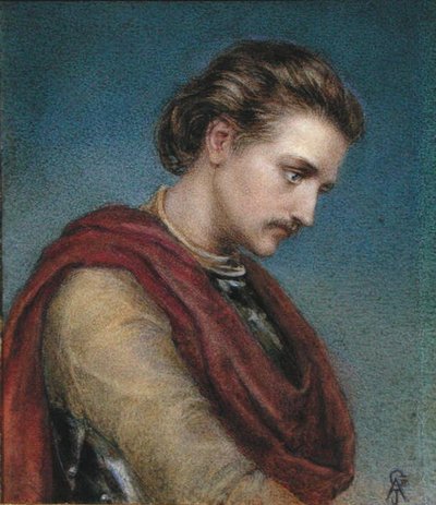 Sir Bedevere door Arthur Joseph Gaskin