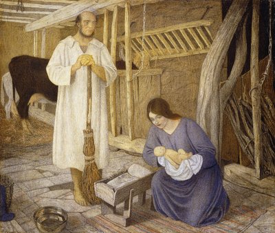 De Geboorte door Arthur Joseph Gaskin