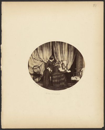 Het toilet door Arthur Julius Pollock