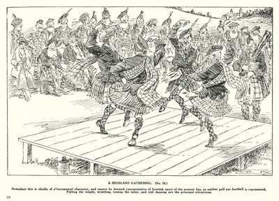 Een Highland bijeenkomst door Arthur Moreland