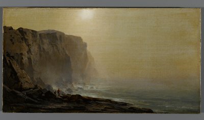 Mistige ochtend, kust van Maine, eind 1860s door Arthur Parton
