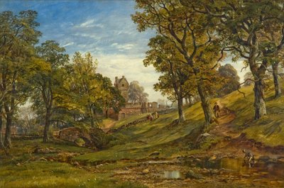 Mains Kasteel [Dundee] door Arthur Perigal
