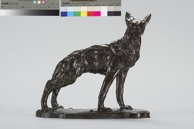 Alerte Coyote door Arthur Putnam