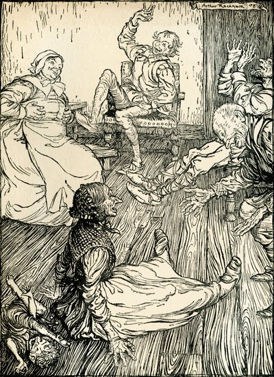 Een Midzomernachtsdroom door Arthur Rackham