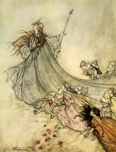 Een Midzomernachtsdroom door Arthur Rackham