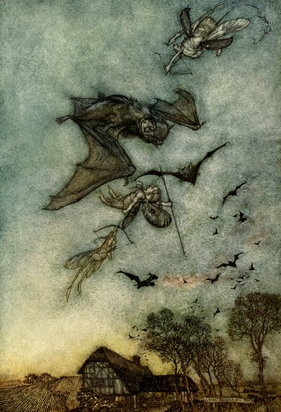 Een Midzomernachtsdroom door Arthur Rackham