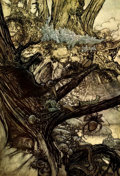Een Midzomernachtsdroom door Arthur Rackham