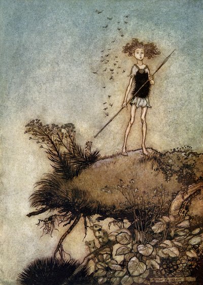 Een Midzomernachtsdroom door Arthur Rackham