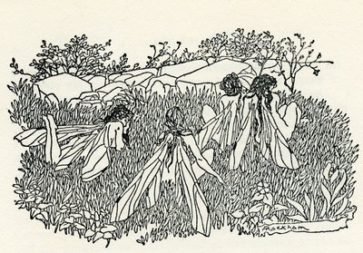 Een midzomernachtsdroom door William Shakespeare door Arthur Rackham