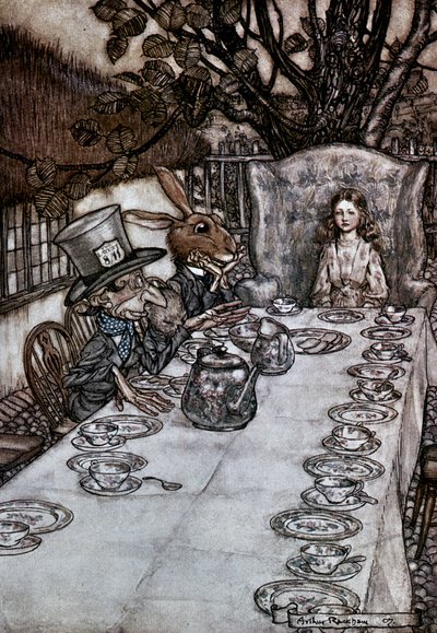 Alice in Wonderland door Arthur Rackham