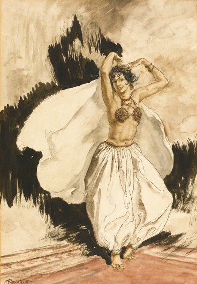 Anitras Dans. Illustratie voor Peer Gynt door Henrik Ibsen door Arthur Rackham
