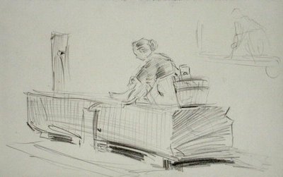 Bij de pomp door Arthur Rackham