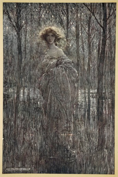 Schone Helena, die de nacht meer verlicht dan al jullie vurige ogen en lichtogen, illustratie uit 