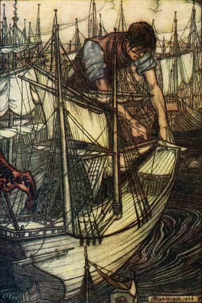 Gullivers reizen door Arthur Rackham