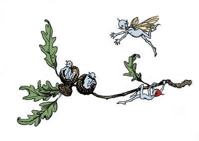 Illustratie door Arthur Rackham voor De Droom van een Zomernacht door William Shakespeare door Arthur Rackham