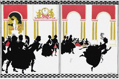 Illustratie voor Sprookje Assepoester door Arthur Rackham