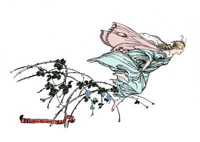 Illustratie voor De Droom van een Zomernacht door William SHAKESPEARE door Arthur Rackham