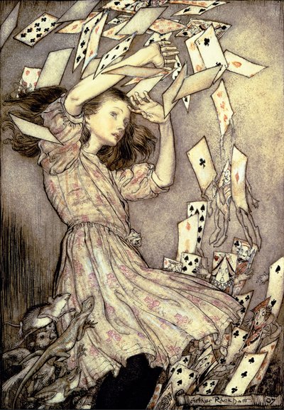 Illustratie uit "Alice