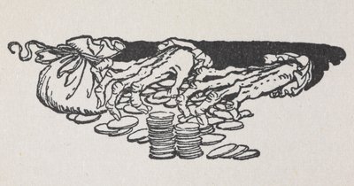 Illustratie van Scrooge