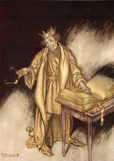 Het leek Midas nogal onhandig, illustratie uit 